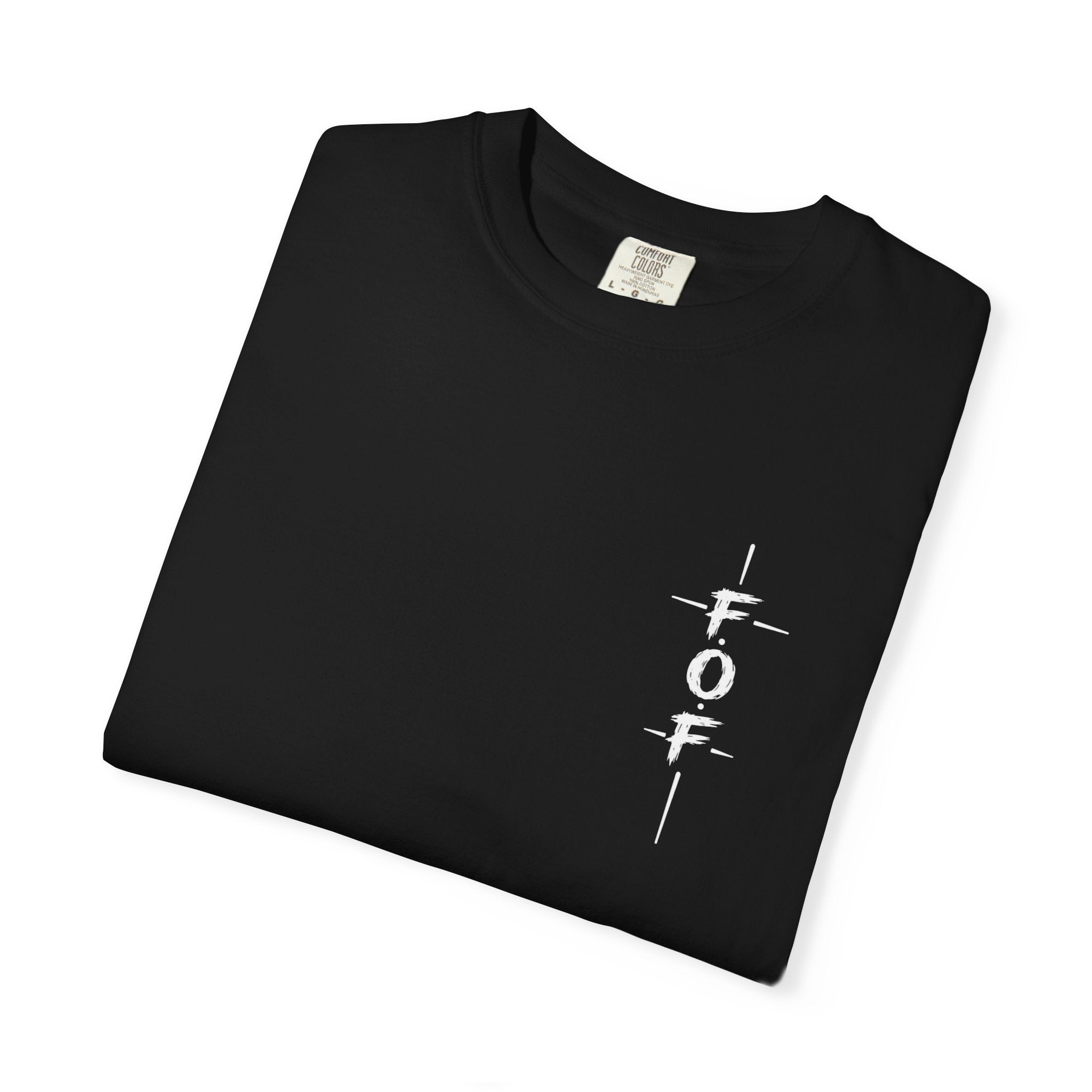 Faith Over Flesh T‑Shirt — Christian Crosses & Crown of Thorns Graphic Tee